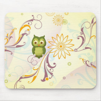 Kluge Eule Mousepad