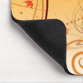 Kluge Eule Mousepad (Ecke)