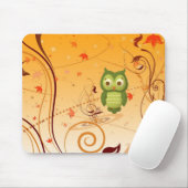 Kluge Eule Mousepad (Mit Mouse)