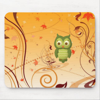 Kluge Eule Mousepad