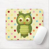Kluge Eule Mousepad (Mit Mouse)