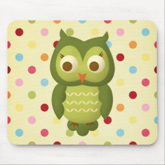 Kluge Eule Mousepad