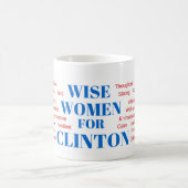 KLUGE FRAUEN FÜR GEHEIME FACEBOOK BILD-TASSE KAFFEETASSE (Mittel)