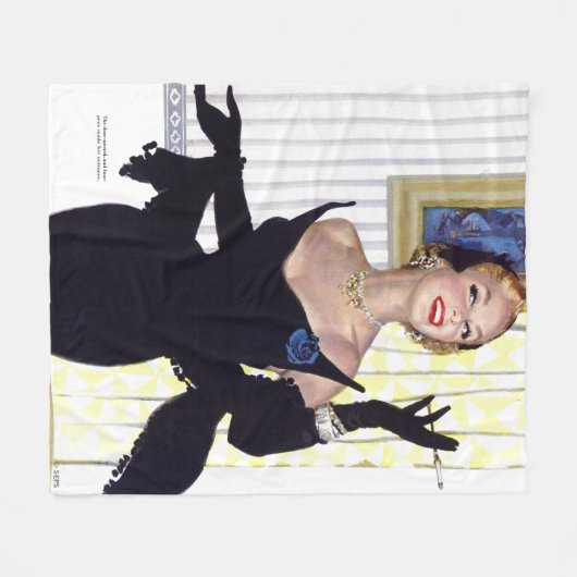 Kluge Frauen sind auch gefährlich Fleecedecke (Vorderseite (Horizontal))