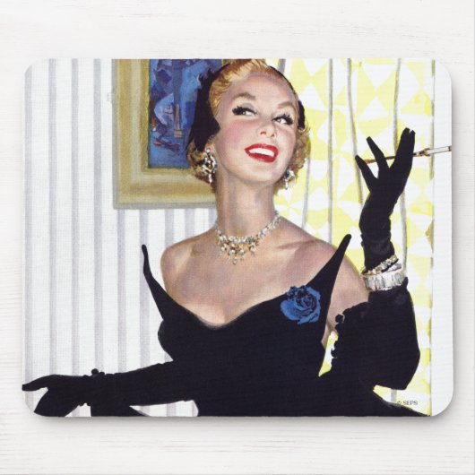 Kluge Frauen sind auch gefährlich Mousepad (Vorne)