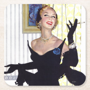 Kluge Frauen sind gefährliche zu 2 Rechteckiger Pappuntersetzer