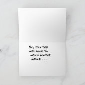 Kluge Männer am Abschluss Karte (Innenseite)