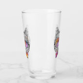 Kluge Miezekatze Kat Glas (Links)