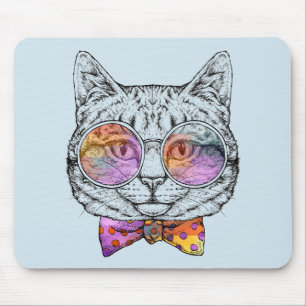 Kluge Miezekatze Kat Mousepad