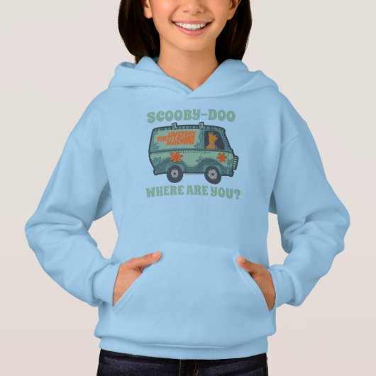 Kluge Scooby-Doo-Antriebsmaschine Hoodie (Vorderseite)
