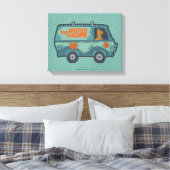 Kluge Scooby-Doo-Antriebsmaschine Leinwanddruck (Insitu (Schlafzimmer))