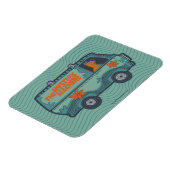 Kluge Scooby-Doo-Antriebsmaschine Magnet (Linke Seite)