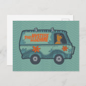 Kluge Scooby-Doo-Antriebsmaschine Postkarte (Vorne/Hinten)