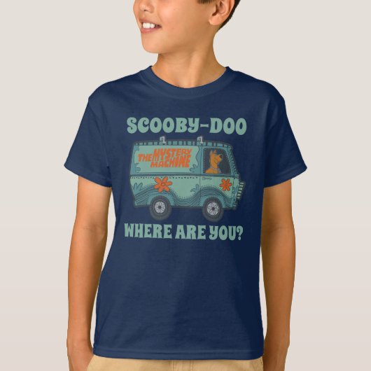 Kluge Scooby-Doo-Antriebsmaschine T-Shirt (Vorderseite)
