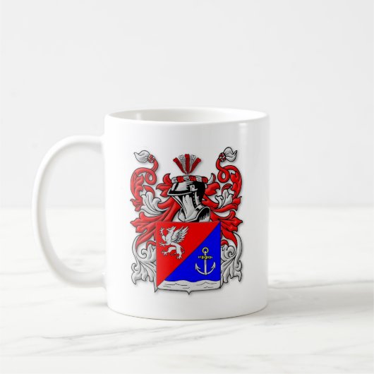 Kluge Wappen Kaffeetasse (Links)