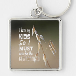 Kluge Worte: Ich habe meine Kinder Liebe, also mus Schlüsselanhänger