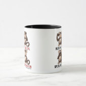 Kluger Affe-Humor Tasse (Zentrum)