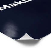 Klüger als Umsatz und Finanzen - Umsatz optimiert Poster (Ecke)