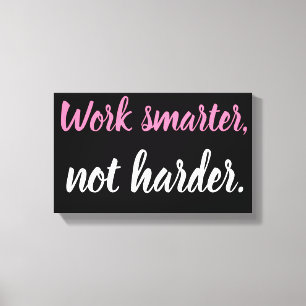 Klüger arbeiten, nicht härter an der Leinwand arbe