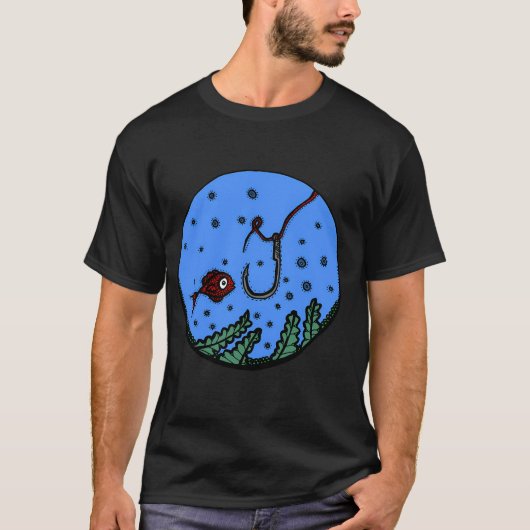 Kluger Fisch T-Shirt (Vorderseite)