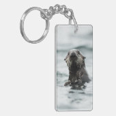 Kluger Otter Schlüsselanhänger (Vorderseite links)