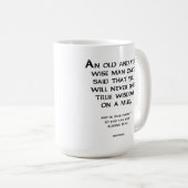 Kluger Ratelustige Tasse (VorderseiteRechts)