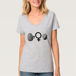 Kluger und brainy Girls Rock! T-Shirt