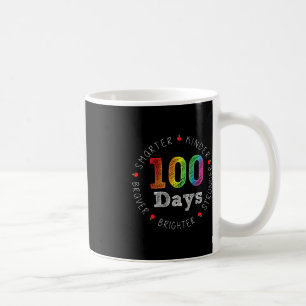 Klügere Kinder kräftiger heller 100 Tage Schoo Kaffeetasse