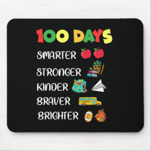 Klügere Kinder Stärker Heller 100 Tage Schule Mousepad