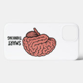 Kluges Denken Der Power des Gehirns Case-Mate iPhone Hülle (Rückseite (Horizontal))