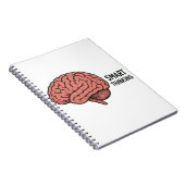 Kluges Denken Der Power des Gehirns Notizblock (Rechte Seite)