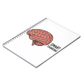 Kluges Denken Der Power des Gehirns Notizblock (Linke Seite)