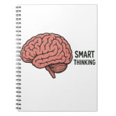 Kluges Denken Der Power des Gehirns Notizblock (Vorderseite)