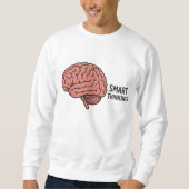 Kluges Denken Der Power des Gehirns Sweatshirt (Vorderseite)