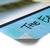 kluges inspirierendes Zitat mit dem deutschen Hirt Poster (Ecke)