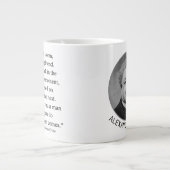 Klugheit Alexandre Dumas auf dem Leben Jumbo-Tasse (Vorderseite)