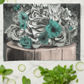 Klugheit in der Naturblumeneule Handtuch (Gefaltet)