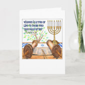 Klugheit ist ein Baum des Leben-Schlägers/der Bar Karte (Vorderseite)