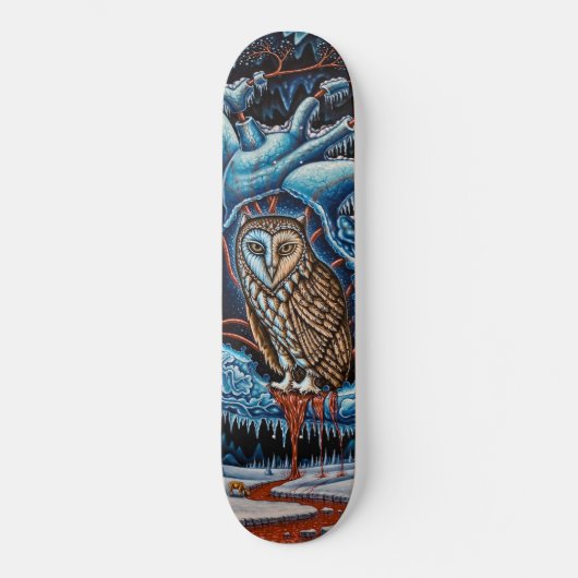 Klugheit Skateboard (Vorderseite)