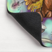 Klugheit von einem Pegasus, mousepad (Ecke)