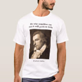 Klugheit von Friedrich Schiller - Leistung T-Shirt (Vorderseite)