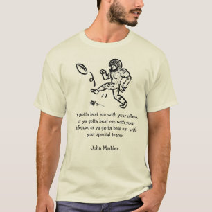 Klugheit von machen verrückt T-Shirt