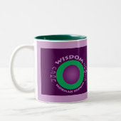 Klugheits-Tasse Zweifarbige Tasse (Links)