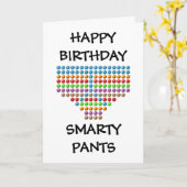 Klugscheißer Karte (Gelbe Blume)