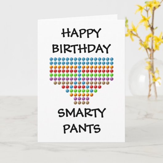 Klugscheißer Karte (Gelbe Blume)