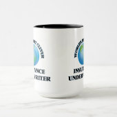 Klügster Versicherer der Welt Tasse (Zentrum)