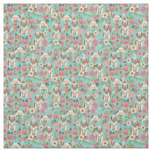 Klumber Spanischer Blumenzwerg Stoff (Muster)