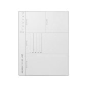 Klummertummel zum Auflisten von Notepad Notizblock (Rotiert)