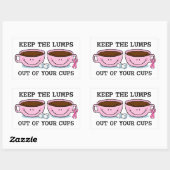 Klumpen aus Aufkleber (Blatt)