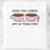 Klumpen aus Aufkleber (Tasche)